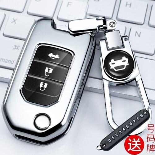 New Soft TPU Full Cover Remote Key Case For Honda Accord HR-V CRV Civic City Vezel Polit Jazz Jade Crider Odyssey Key Protector