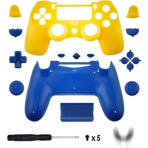 Colorful Game Controller Shell Case for PS4 Slim JDM-040 Game Console Accessories Anime Color Handle Case