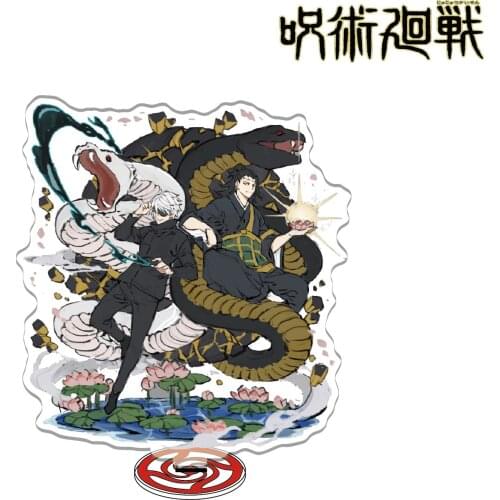 Jujutsu Kaisen Yuji Itadori Gojou Satoru Fushiguro Megumi Acrylic Stand Figure Model Plate Decoration Cosplay Collection Gifts