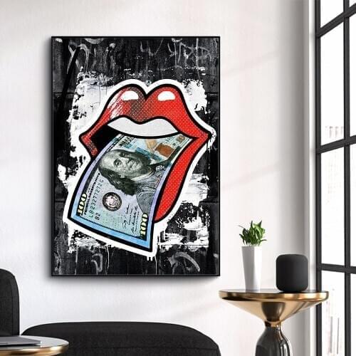 Text Animal Canvas Painting Mindset Is Everything Motivational Shark Fish Canvas Art Picture for Home Decor