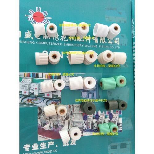 Computer embroidery machine - wire clamp nut, plastic nut head clamping line seat mother plastic knob