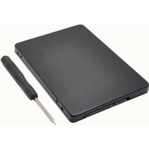MSATA to 2.5 Inch SATA Enclosure,MSATA SSD to 2.5 Inch SATA Adapter Case,Hard-Disk Cartridge,SSD Not Included