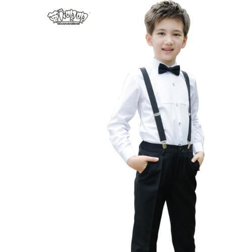 Suit For Boys Children Stage Singger Performance Formal Suits Wedding Birthday Flower Boys Suit School Students Costume N81