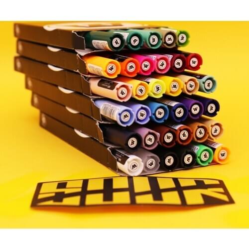Molotow｜227(1.5/2mm) 20/35/36/48/50 color Graffiti acrylic marker model graffiti picture book illustration special hand drawing