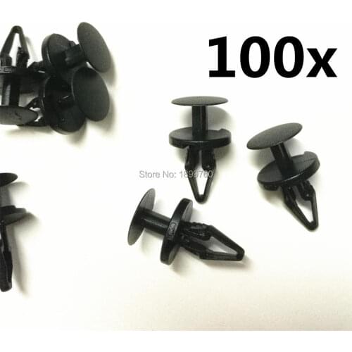 Set of 100 PCS Bumper mandrel nail for Subaru Forester Impreza Outback Legacy XV For Chevrolet Cruze Aveo Captiva Trax