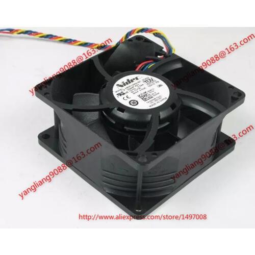 Nidec H90E12MS1B7-57A02 DC 24V 0.58A 80X80X38mm Server Cooling Fan