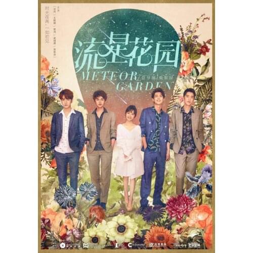 10style Choose Meteor Garden CHINESE TV SERIES Art Film Print Silk Poster for Your Home Wall Decor 24x36inch