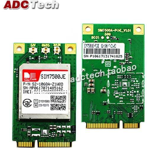 SIM7500JE-PCIE,SIM7500JE PCIE module LTE 4G module