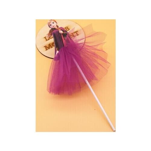 1pc Tangled/Ariel/Belle/Sofia/Snow white Princess Cupcake Toppers Handmade Skirt Cake Decoration Girls Birthday Party Supplies