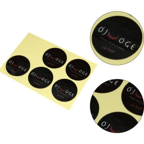 OEM Printing High Quality Custom Vinyl Roll Label Stickers, Adhesive Glossy Finish Logo Labels,Design Your Own Stickers