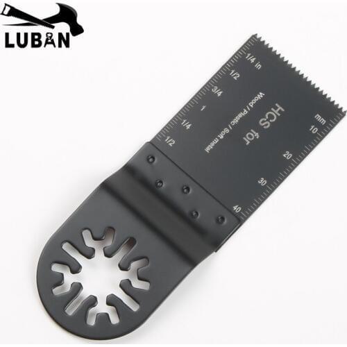 1pc 32mm Saw Blade HCS Metal Oscillating Multi Tools For Cutting Woodworking Cutter Power Tools Accessories High Quality LUBAN