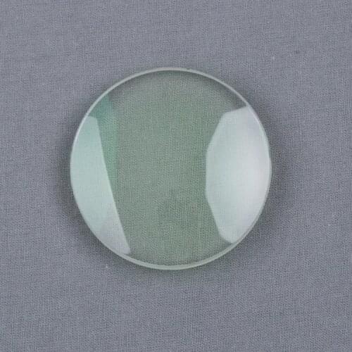 44mm DIY Refractor Astronomical Telescope Accessories HD Doublet Double Convex ED Lens High Precise Objective Lenses Green Film