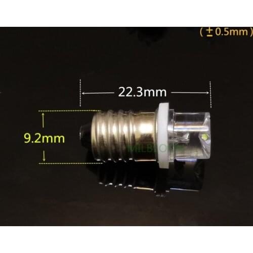 5pcs E10 DC4.5V Concave E10 Astigmatism indicator bulb E10 4.5V LED Instrument bulb machinery experimental light bulb DC4.5v E10