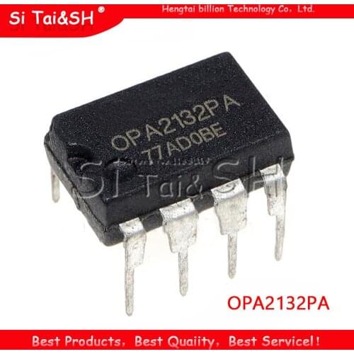5PCS OPA2132PA OPA2134PA OPA2132 OPA2134 DIP-8 audio op amp IC chip double channel amplifier new and original IC