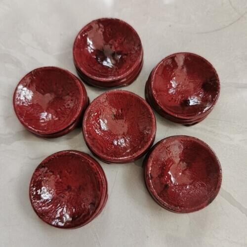 6 pcs Wood Display Stand Base For Crystal Ball Sphere Globe Stone Decoration Crafts Figurines Miniatures Crystal Ball Holder