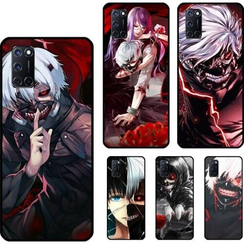 Tokyo Ghoul Kaneki Ken Anime For OPPO A15 A83 A91 A1K A3S A5S A31 A53 A5 A9 2020 A52 A72 Reno 2 Z 4 Pro F5 Case Cover