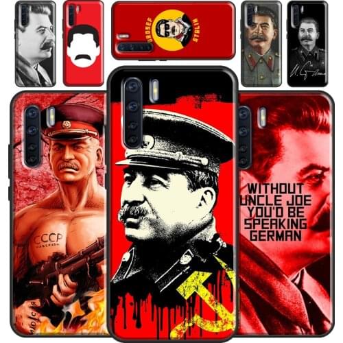 USSR Joseph Stalin Phone Case For OPPO A53 2020 A5 A9 A31 A52 A72 A92 A83 A91 A93 A1K A15 A3S A5S F5 F7 Cover
