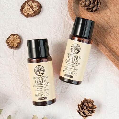 17ml Hair Care Essence Pure Argan Moroccan Oil Repair Herbal Hair Dry Nourish Essence J3G3