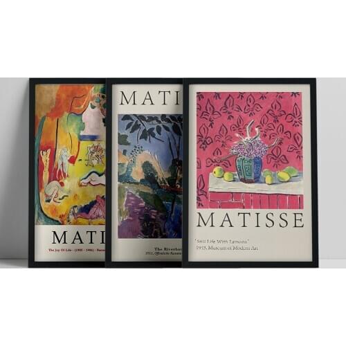 The Joy Of Life Matisse Poster And Prints Abstract Nude Wall Art Canvas Painting Colorful Picture Living Room Nordic Home Decor