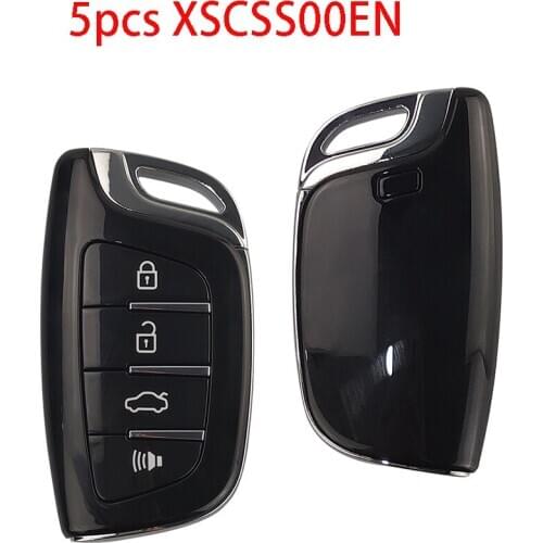 OkeyTech 5pcs Xhorse XSCS00EN For VVDI Key Tools Smart Remote Key 4 Buttons Colorful Crystal Style Proximity VVDI Key Tool VVDI2