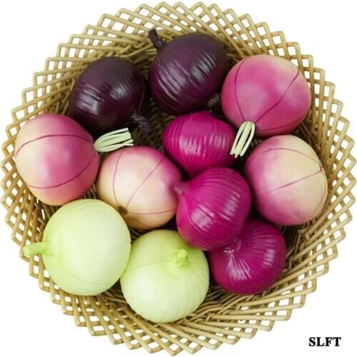 Kitchen cabinet hotel supermarket green grocery store shop decoration Faux simulation Vegetables artificial fake onion model