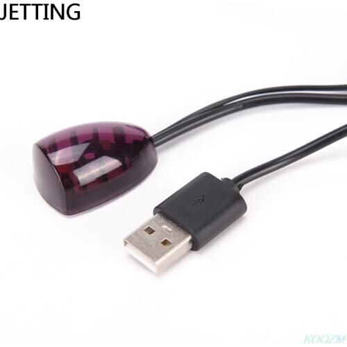 JETTING Practical USB Adapter Infrared IR Remote Extender Repeater Receiver Transmitter Applies to All Remote Control Devices