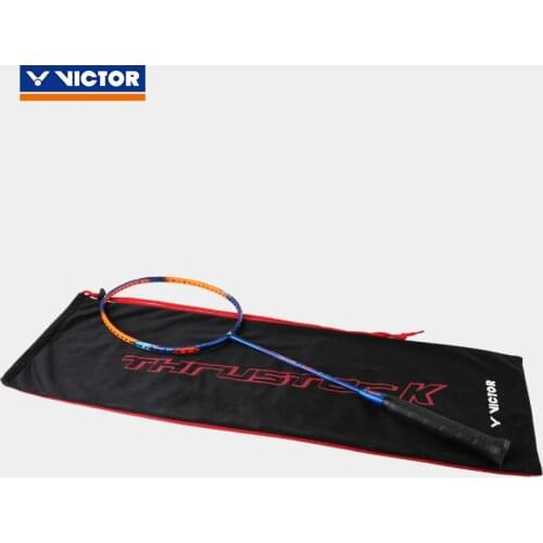 Original Victor Badminton Racket Single-shot Offensive Class All-carbon Lightweight Badminton Racket TK-HMR