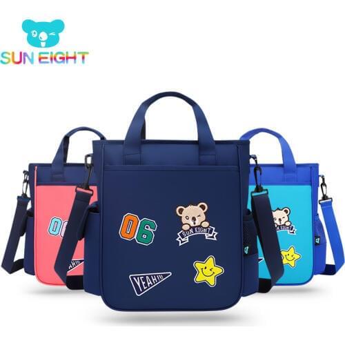 SUN EIGHT Unisex Kid Bags Study Handbag School Bag Kid Messenger Bags Children Travel Bolsa Lunchbag