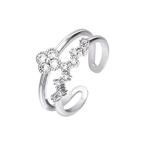 Uvwxyz White Rings