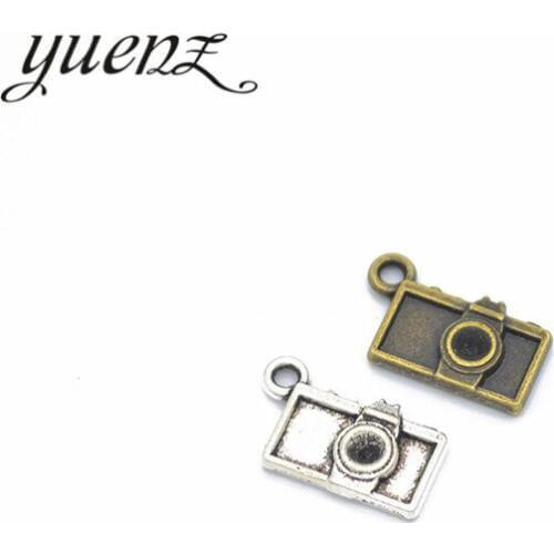 YuenZ 20pcs Antique Silver color Camera Charm For Jewelry Making Handmade Crafts 19*15mm J184
