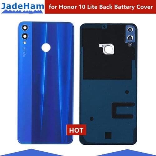 Back Cover for Honor 10 Lite Back Battery Cover Rear Housing Door Case For Huawei Honor 10 Lite Battery Cover With Camera Lens