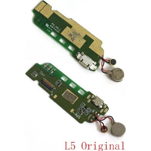 10pcs Original For ZTE Blade L5 / L5 Plus USB Charger Dock Port Connector Board USB Charging Port Flex Cable