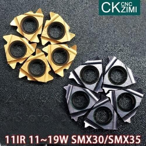 11IR 11W 14W 18W 19W SMX30 SMX35 60 degrees internal external thread Insert turning tools CNC Carbide arbide wood turning Insert