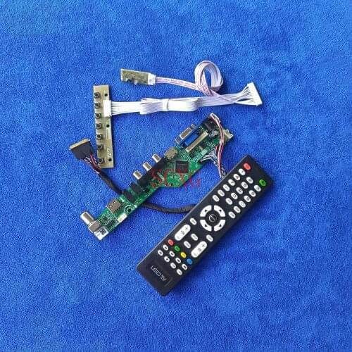 1366*768 VGA USB AV HDMI-compatible For B156XW04/B156XW06 Kit LVDS 40-Pin LED LCD Analog signal Display controller drive board