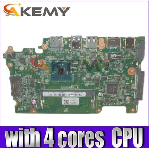 Akemy NEW NBVB811001 Motherboard For Acer aspire ES1-131 MAIN BOARD DAZHKDMB6E0 DDR3 with 4 cores CPU