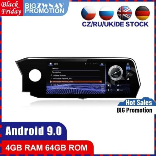 4+64G Octa Core Android 9.0 Car multimedia Player For Lexus ES 2018 car GPS navi WiFi stereo audio radio tape recorder head unit