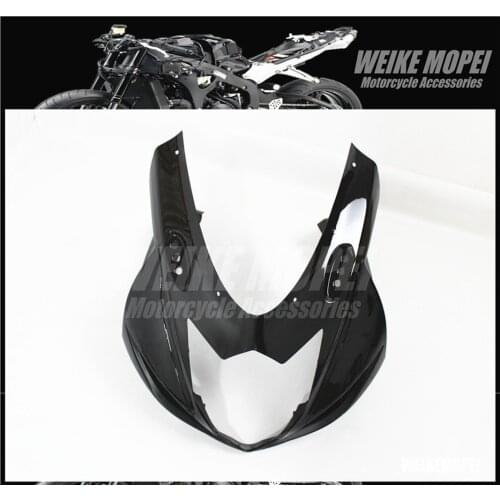 Black Front Upper Headlight Cowl Nose Hood Cover Fairing Panel For K11 GSXR600 GSXR750 2011 2012 2013 2014 2015 2016 2017