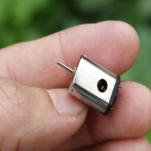 Mini N20 Carbon Brush Electric Motor DC 3.7V 32800RPM NdFeB Strong Magnetic High Torque with Cooling Holes for airplane model