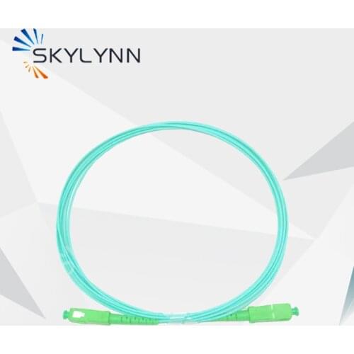 Hot Sale In France, 100Pcs SC/APC-SC/APC Single Mode G652D/G657A1/G657A2 Simplex Core 1.6mm 3.5 Meter Fiber Optic Patch Cord