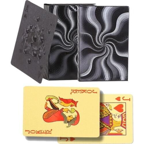 Innovative Poker Plastic Waterproof Playing Cards Luxury Magic Tricks Tools For Party Table Game Gift Durable Poker