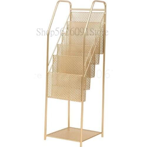 Bookshelf Landing Living Room Corner Multilayer Bookshelf Simple Modern Bookshelf And Magazine Shelf
