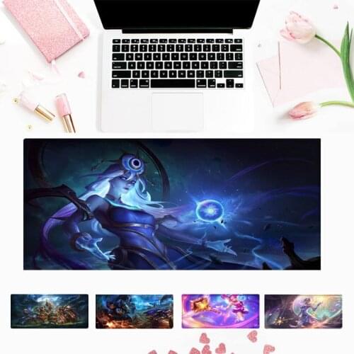 Brand LOL Lux Mouse Pad Laptop PC Computer Mause Pad Desk Mat For Big Gaming Mouse Mat For Overwatch/CS GO
