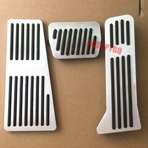 AT Car Styling Accelerator/Gas Brake Pedals Foot rest Pedal Pad Cover Kit For Mazda CX5 CX-5 CX 5 2013-2019