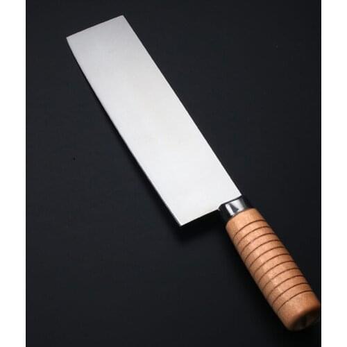 Peking Roast Duck Slicing Knife Tool Super Sharp Fast Kitchen Chef Knives Durable High Hardness Blade Wood Handle Slicer Cutter