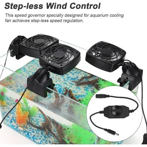 Aquarium Chillers Cooling Fan System for Salt Fresh Water Fish Tank Temperature Control Cooling Fan Aquarium Accessories