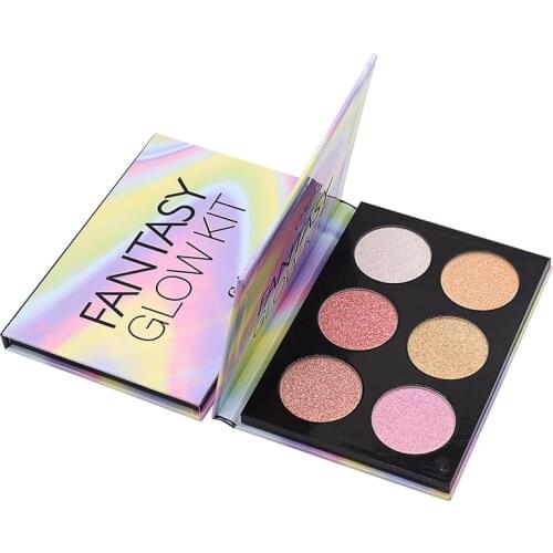 CcolorEyeshadow Palette Holographic Shiny Matte Glitter Pigment Shimmer GlowHightlighter Metallic Diamond Makeup Beauty Cosmetic