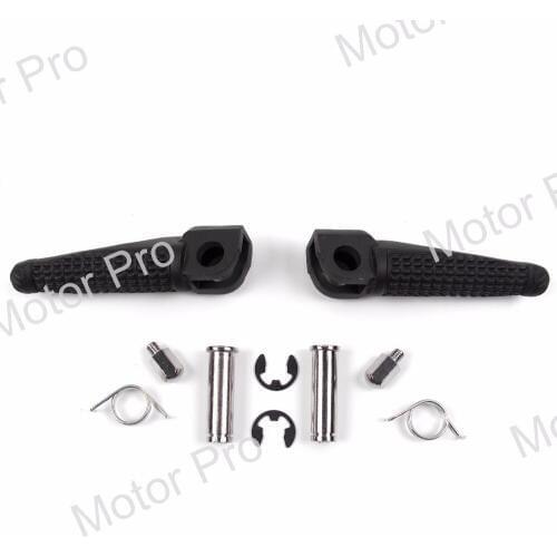 Front Footrests Rider Foot Pegs Pedal For Kawasaki KLE 650 KLE650 VERSYS 07-09 Ninja 650R ER6N ER6F 06-12 Z750 ZX6R GTR 1400