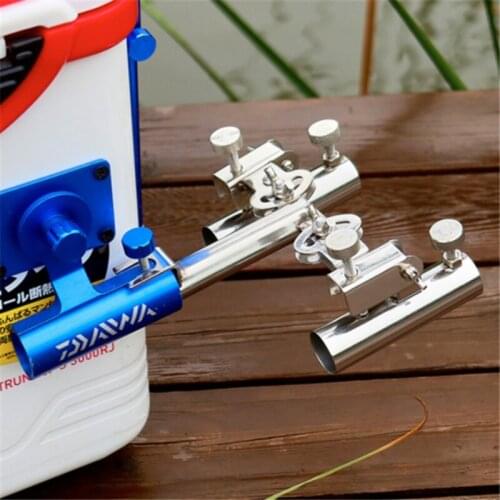 Stainless Steel Fishing Rod Stand Fishing Tools And Accessories Boat Rod Holder Rack Rod Pole Bracket Tool