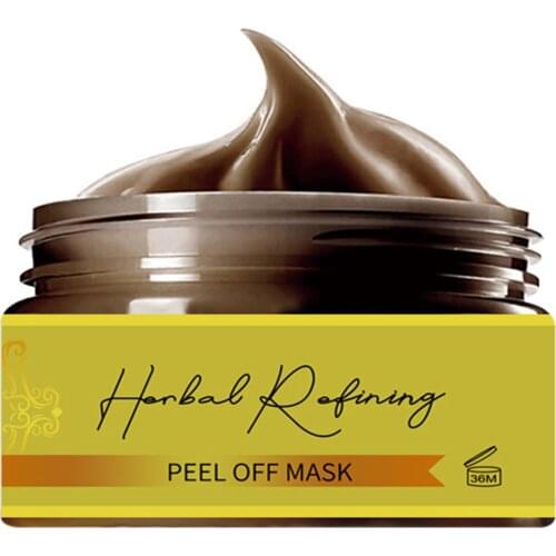 Peel-off Cleansing Mask Tearing Shrinks Pores Mask Skin Cleaning Masque Herbal Ingredients Skin Cleaning Masque