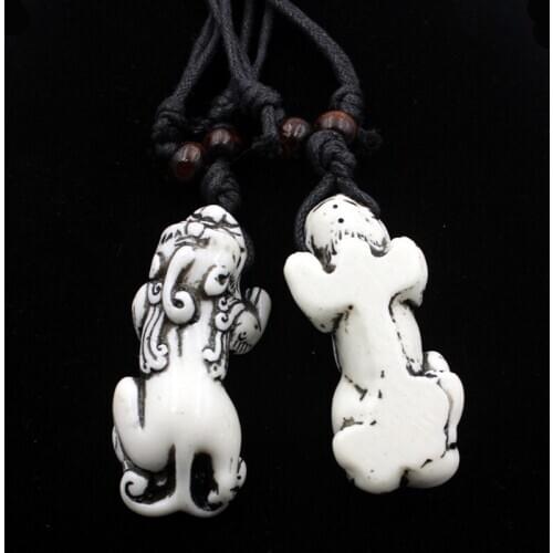 Cool Boy Mens Amulet Ancient Chinese beast Brave Troops Charms Pendant Necklace Gift XL78